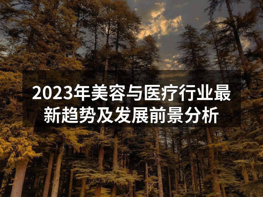 2023年美容行业新技术展示